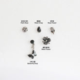 Black Robe (ピアス/ピアッシング) Piercing bling moon